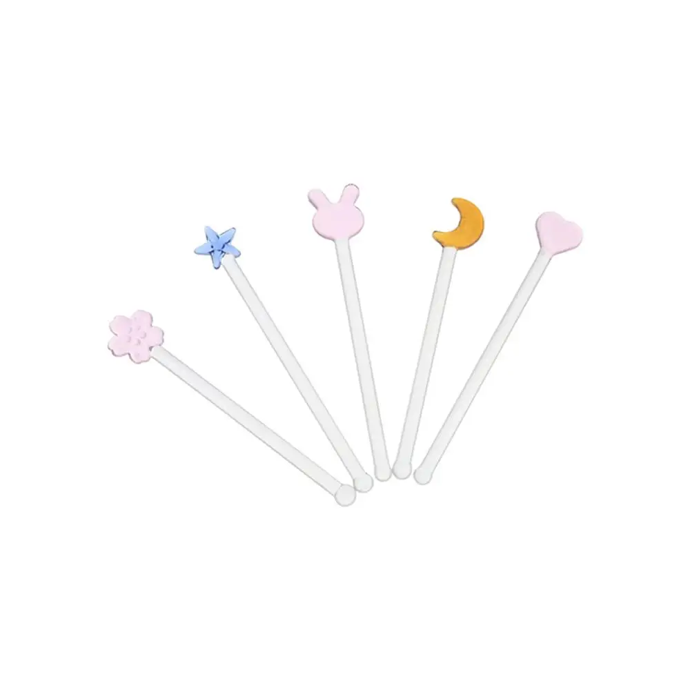 For Family Gatherings Mix Cocktails Coffee Tools Milk Tea Stir High texture Spoon Stick Dessert Stick Swizzle Sticks Stir Bar