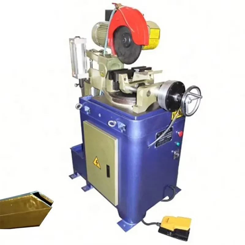 YJ-315Q Pneumatic Automatic Circular Saw Pipe Cutter for Metal Tube