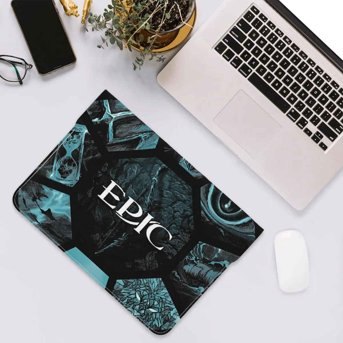 Epic The Musical PU Leather Horizontal Laptop Sleeve Shockproof Soft Lining Notebook Case 13 Inch