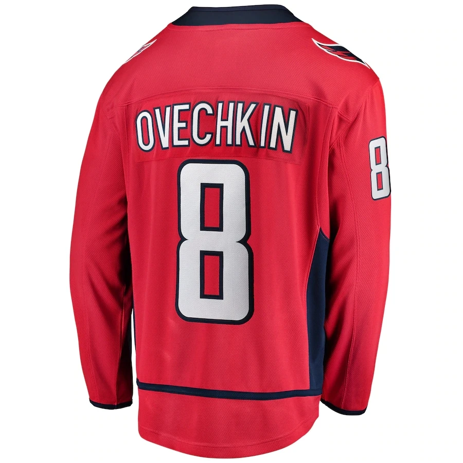 

2025 Wholesale Stitched Washington Hockey Jersey Men Youth Ovechkin Wilson Oshie Ice Hockey Uniform