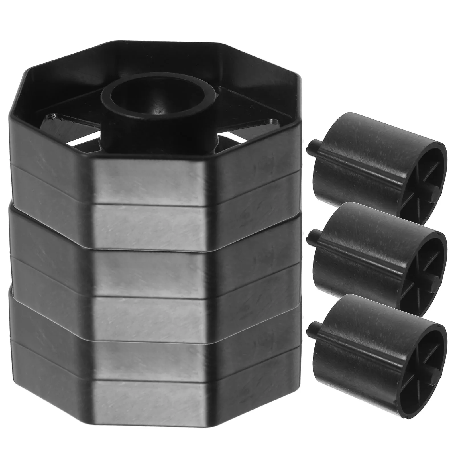 

3 Sets Tape Seat Roller Core Adhesive for Holder Desktop Dispenser Plastic Replacement