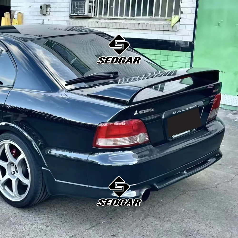 Fabrieks spoiler van hoge kwaliteit, ongeschilderd FRP, in lichte stijl, voor Mitsubishi Galant GEN 8 9 (1996-2009). - afbeelding 1