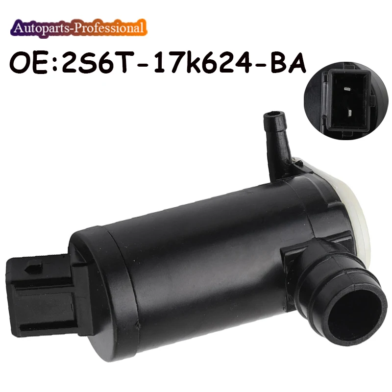 Motor de bomba limpiaparabrisas 2S6T17K624BA para Ford Fiesta Focus Fusion KA Mondeo Puma Tourneo Transit Mazda 121 2S6T-17K624-BA