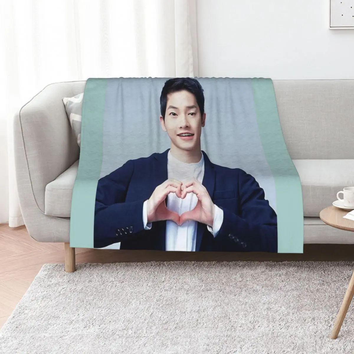 

Song Joong ki Throw Blanket Fashion Sofas Thins Furrys bed plaid Blankets