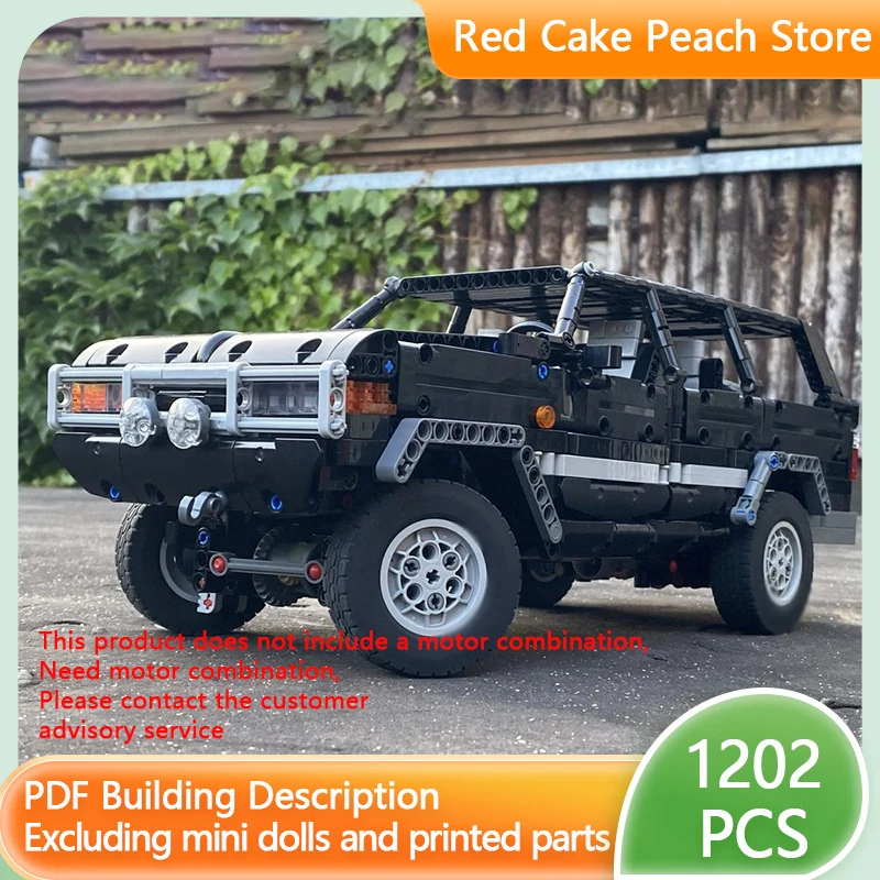 시티카 모델 MOC 빌딩 블록 랜드 크루저 80 오프로드 차량 모듈형 기술 어린이 휴일 선물 조립 장난감 세트