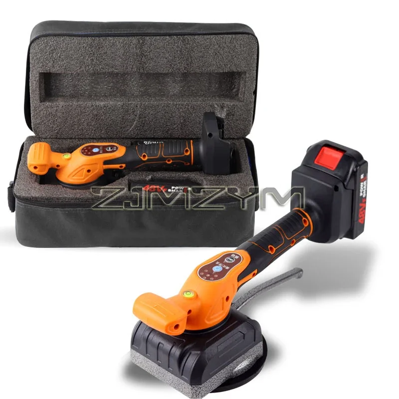 Automatic Electric Tiling Machine 5 Gears Rechargeable Floor Laying Leveling Tool Bubble Leveler Power Tools