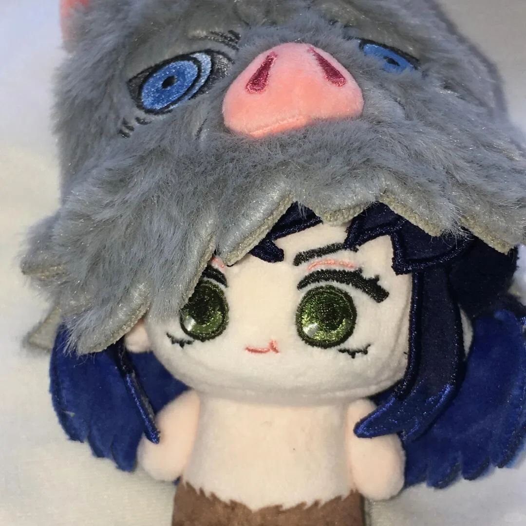 ตุ๊กตาอินอสุเกะน่ารักขนาด 10 ซม. พร้อมหมวก ของเล่นคุณภาพสูง ตัวละครจากเกมอนิเมะ คอสเพลย์ ตุ๊กตาผ้า ของขวัญวันเกิดสำหรับแฟนๆ