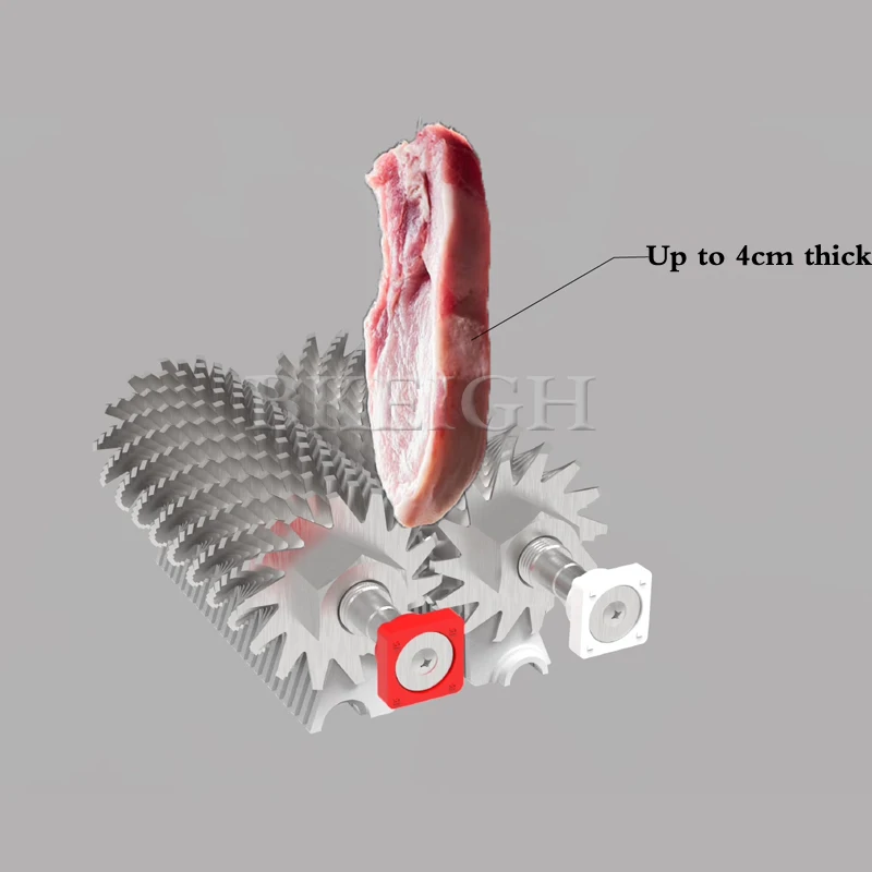 220V komercyjna rozdrabniacz do mięsa elektryczne sieka wieprzowe i świeża maszyna do mięsa z nici wołowej
