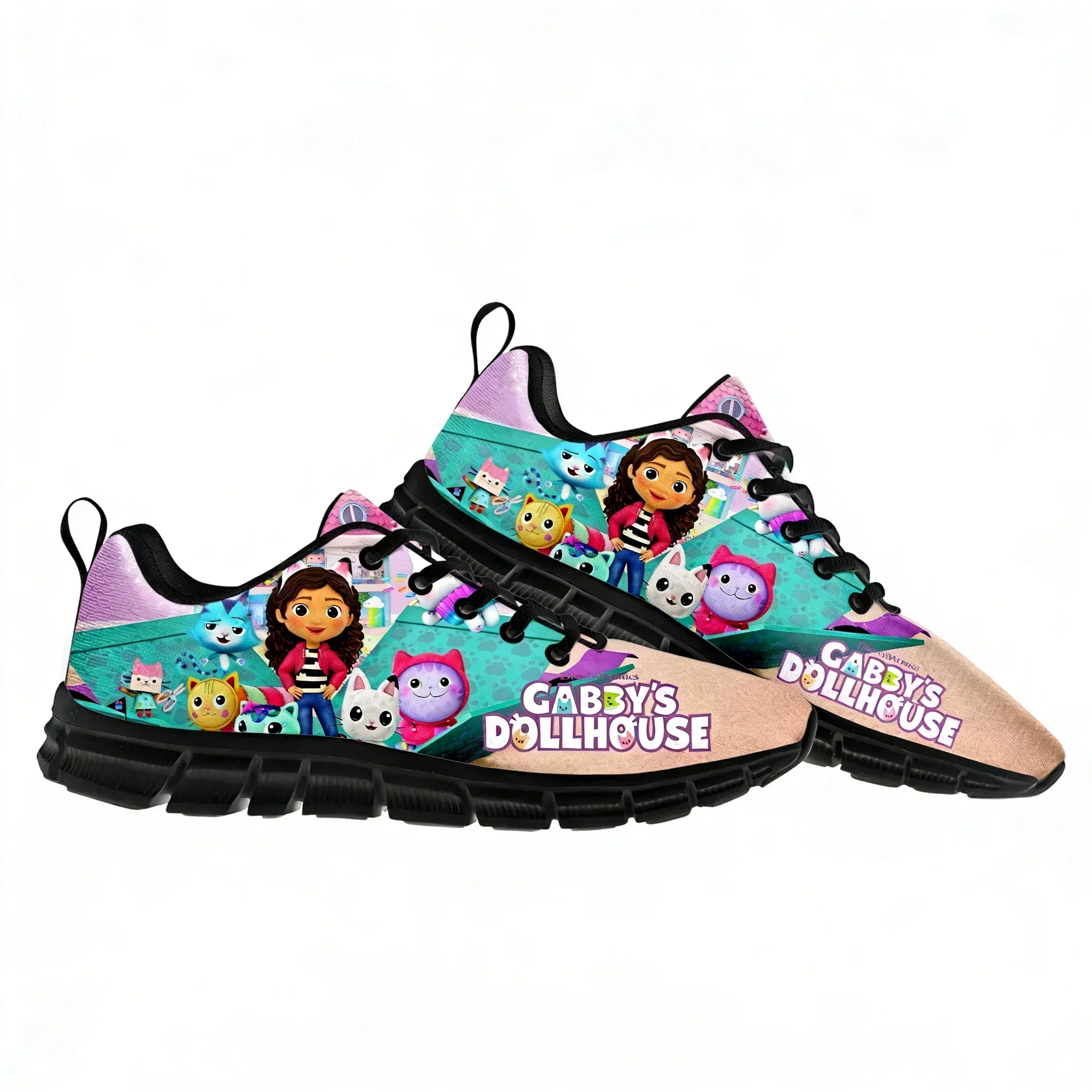 

GabbysDollhouse Sports Shoes Mens Womens Comfortable Sneakers Gabbys High Quality Manga Cartoon Sneaker Custom Shoe
