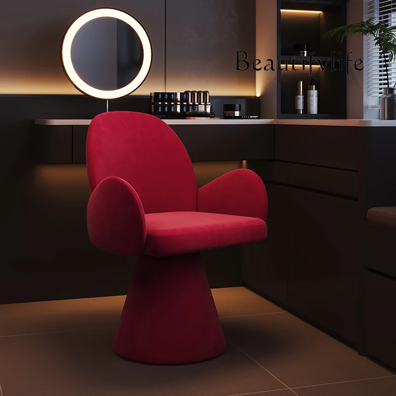 

Designer Modern Simple Light Luxury Premium Makeup Stool Household Rotating Chair Dresser Stool