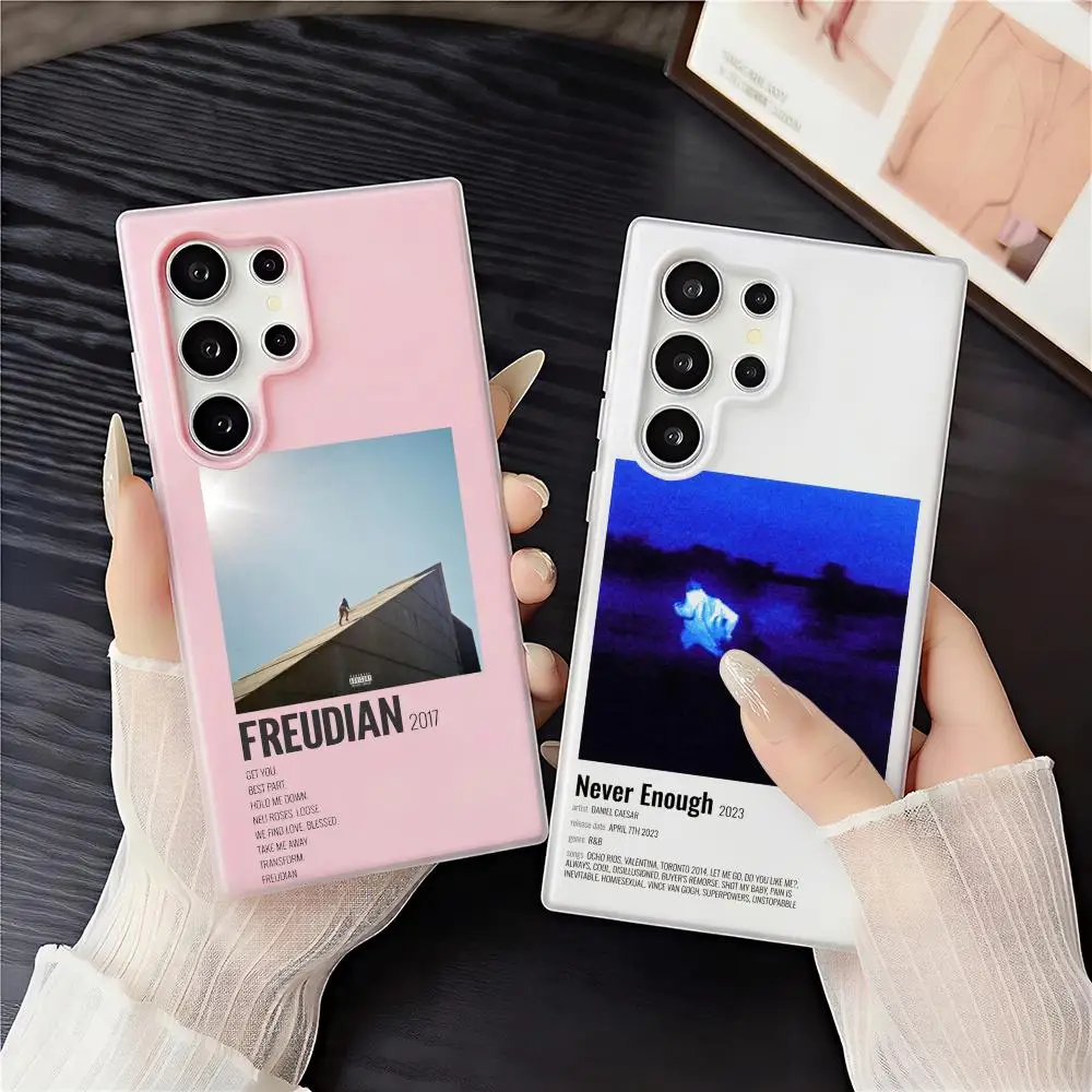 Soulful D-Daniel CaesarS Phone Case 2-in-1 Detachable Clear Case with Card & Photo Slot for Samsung S22-S26