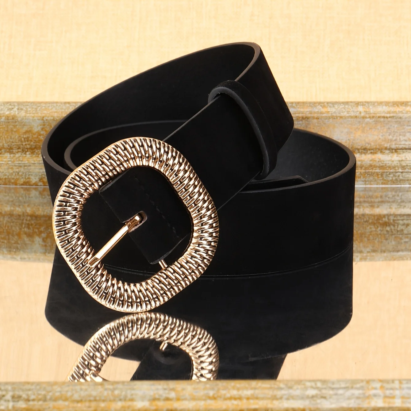 1/3PC Women's Belt, Simple and Versatile, Vintage Woven Buckle Belt, Suitable for Both Work and Dating, Fashionista