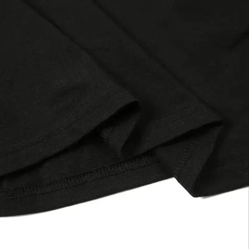 Mulheres tripulação pescoço manga curta camiseta gótico vintage y2k camisetas topos halloween crânio e gato impressão preto t camisa casual confortável