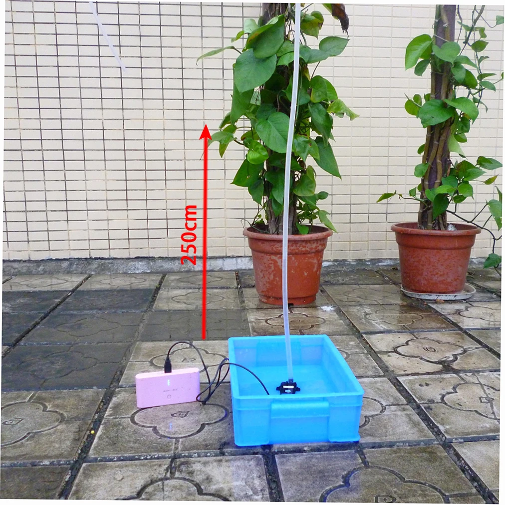 Anself Ultra-quiet Mini USB DC5V 2.3W Micro Brushless Water Oil Pump Waterproof Submersible Fountain Aquarium Circulating 220L/H