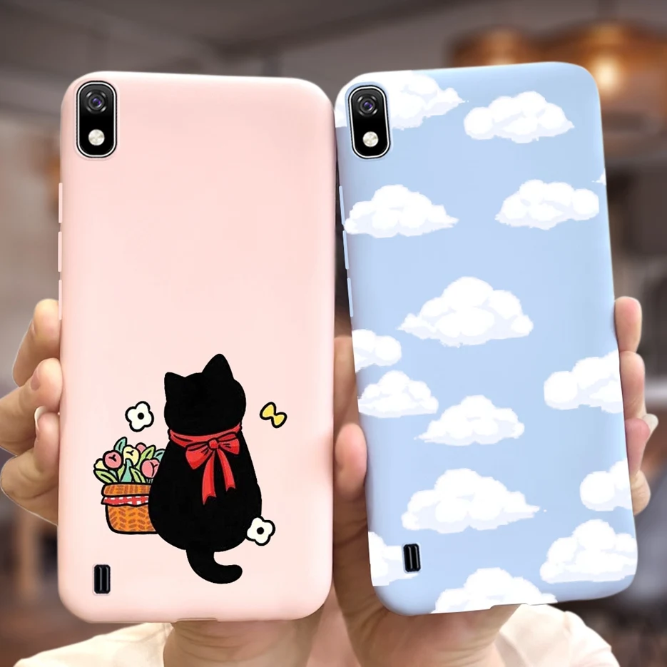For Samsung Galaxy A10 Case Soft Silicone Stylish Phone Back Cover Case For Samsung A10 A 10 A105F Coque Fundas Shockproof Cover