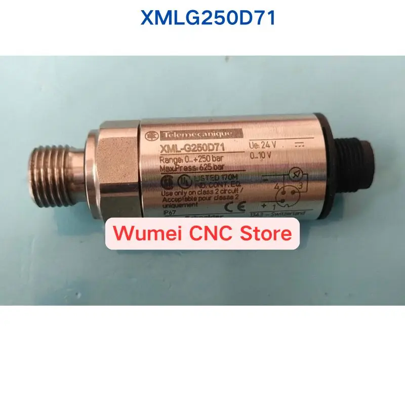 Second-hand test OK Pressure Switch XMLG250D71/XML-G250D71 If You Need Other Specifications, Please Consult