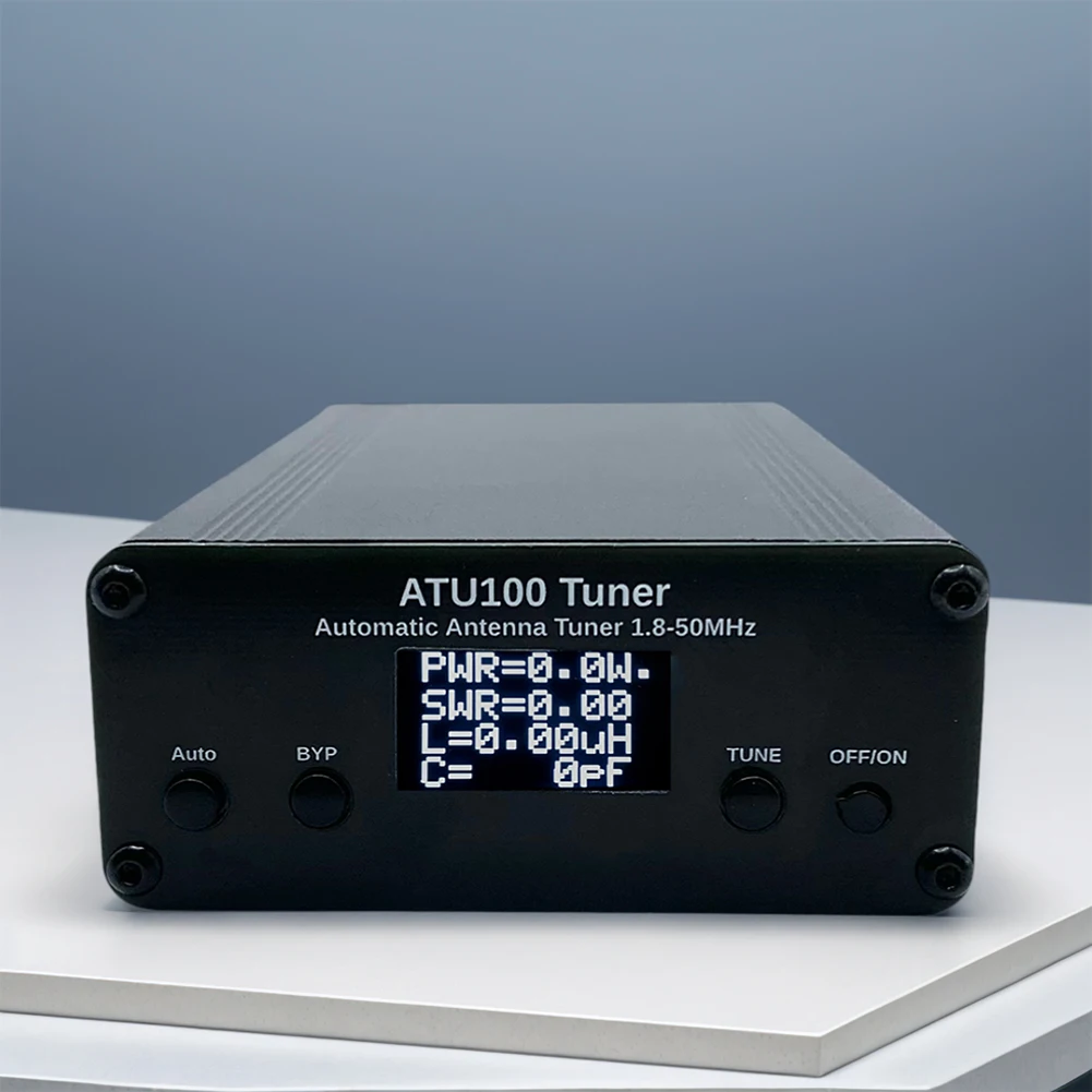 ATU-100 ATU100 จูนเนอร์เสาอากาศอัตโนมัติ 1.8-50MHz เสาอากาศจูนเนอร์อัตโนมัติสําหรับอุปกรณ์วิทยุ