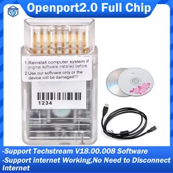 Online NOT Lock Gold Chip Tactrix Openport 2.0 J2534 PassThru With ECU FLASH Chip Tuning Tool Support Working Online Techstream