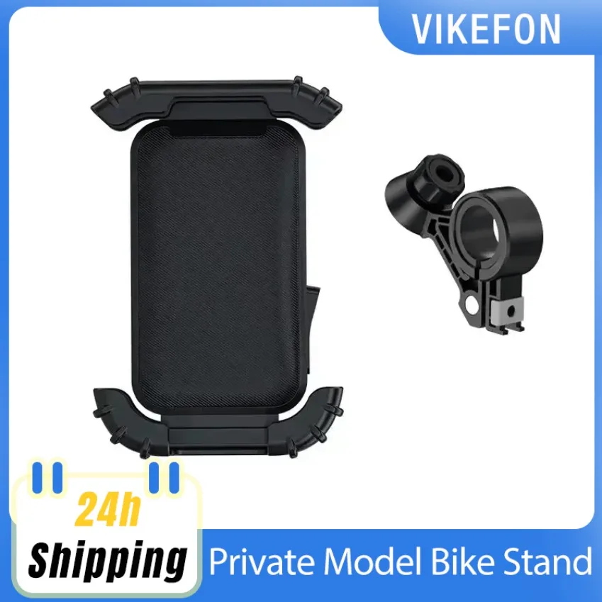 Privémodel fietsstandaard Upgrade verdikte vier hoeken Duurzame rijder Schokbestendige navigatiestandaard MotorcycleStand