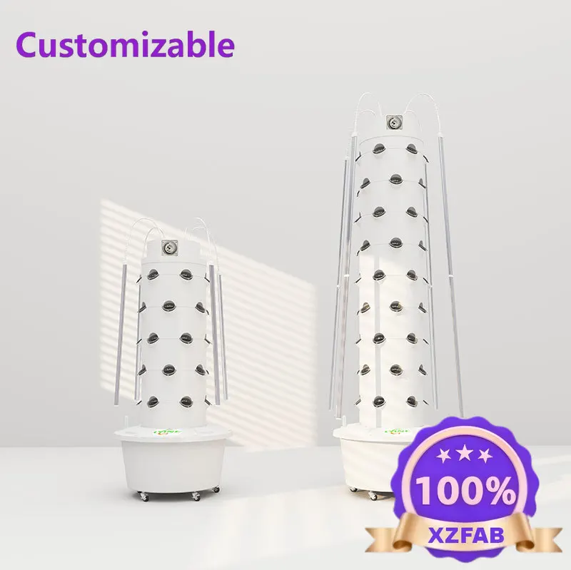 Factory Direct 2026 Greenhouse Farming Vertical Hydroponic Tower Hydroponics Growing System Tower Hydroponic System