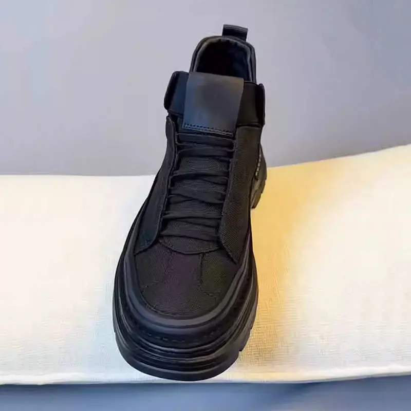2025 New Men's Comfortable Casual Fashion Sports Shoes High-End Feelings Business Style Versatile Tech Fabric Breathable Rubb...