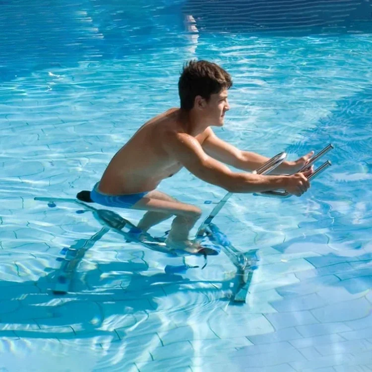 Sports Training Equipment Water Bicycle for Swimming Pool Use Underwater Bike for Effective Fitness Training
