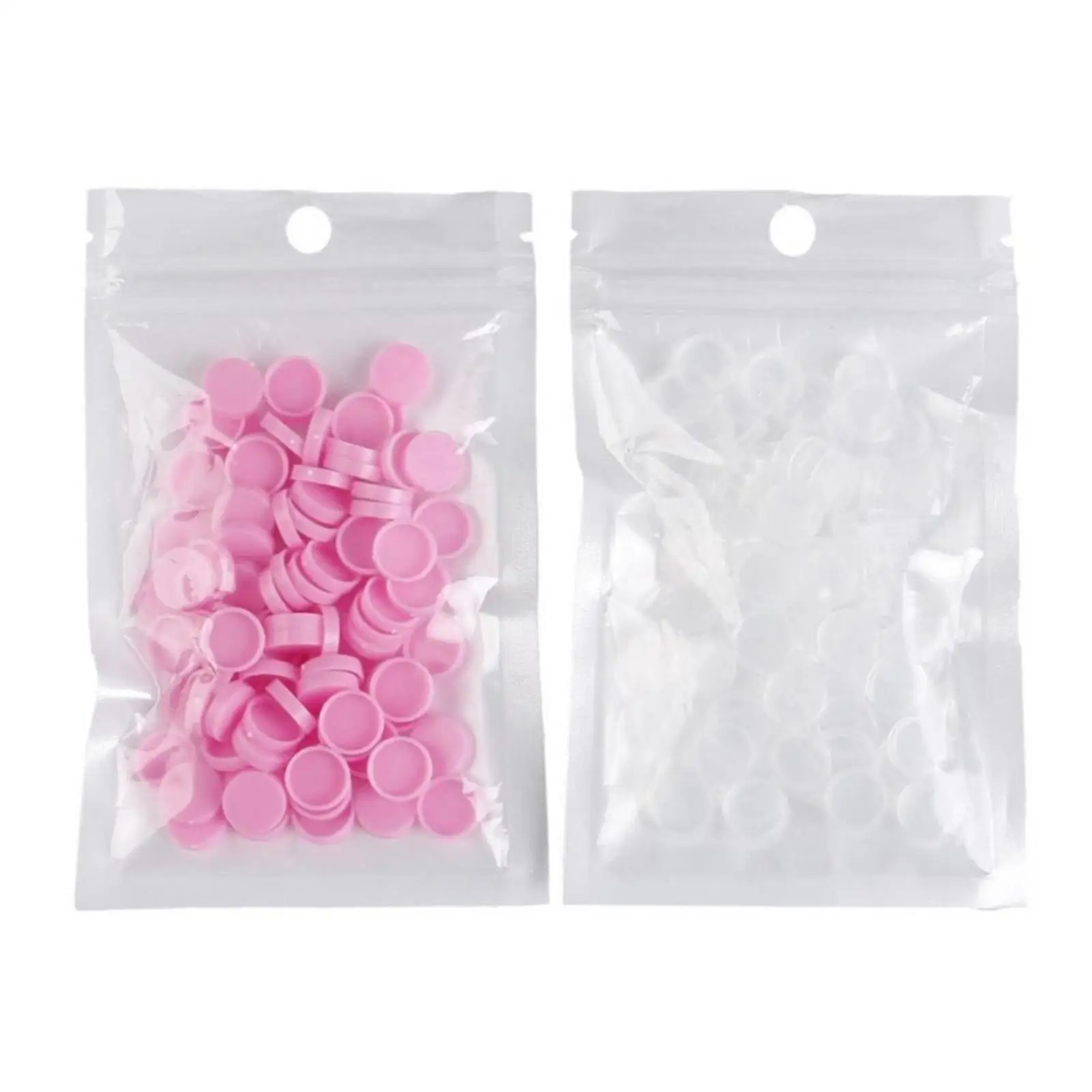 QTY:100 Extensions Adhesive Glue Pigment Cups Pallet Lash Stand