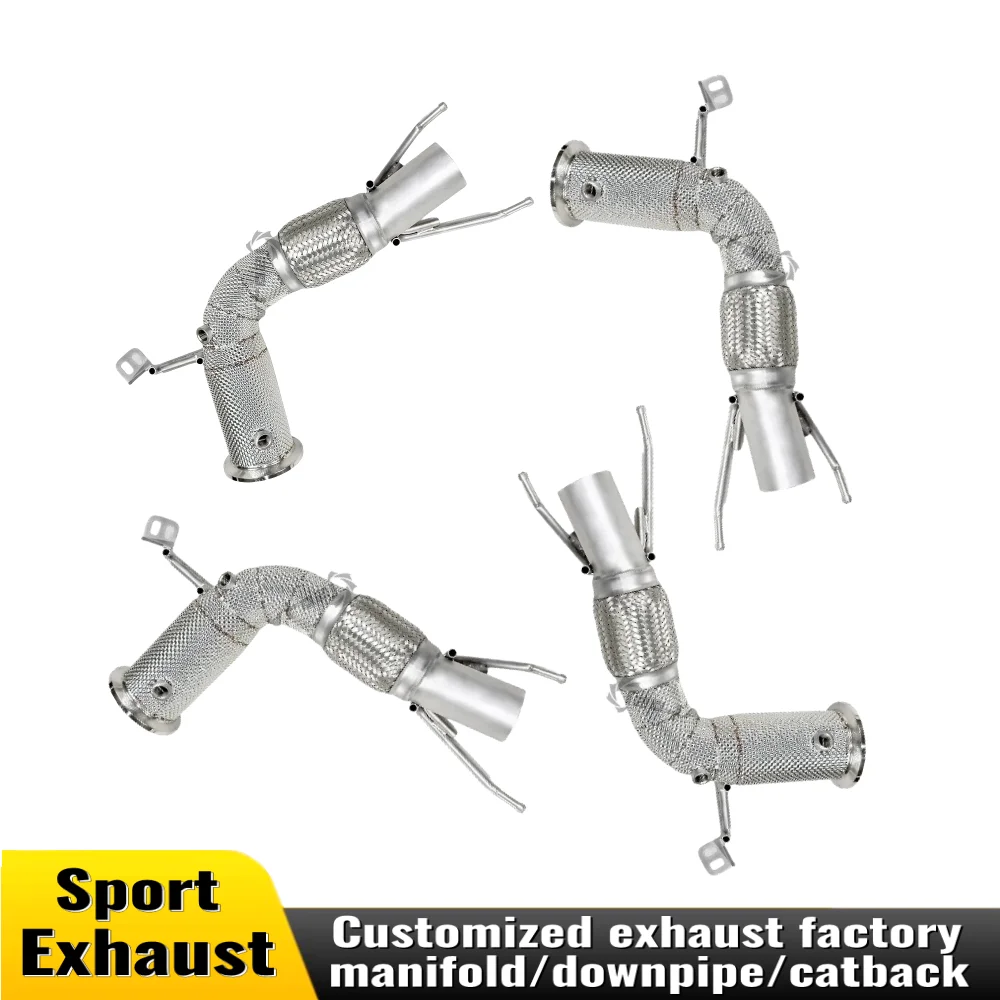 

Подходит для BMW Mini Cooper S JCW F56 B48 2.0T 2017-2023 гг., модификация выхлопной трубы автомобиля из нержавеющей стали