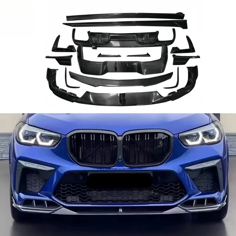 ThrustWorks Premium Car Accsori F XM Lci Carbon Fiber Front Lip Sp Diffusers Side Skirts LD Type Rear Spoiler Top Win Durle