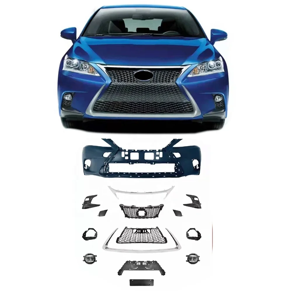 

car bumper kits for lexus CT200h 2012--2014 to 2018-2020 front Lexus CT200 bodykit exterior accessory