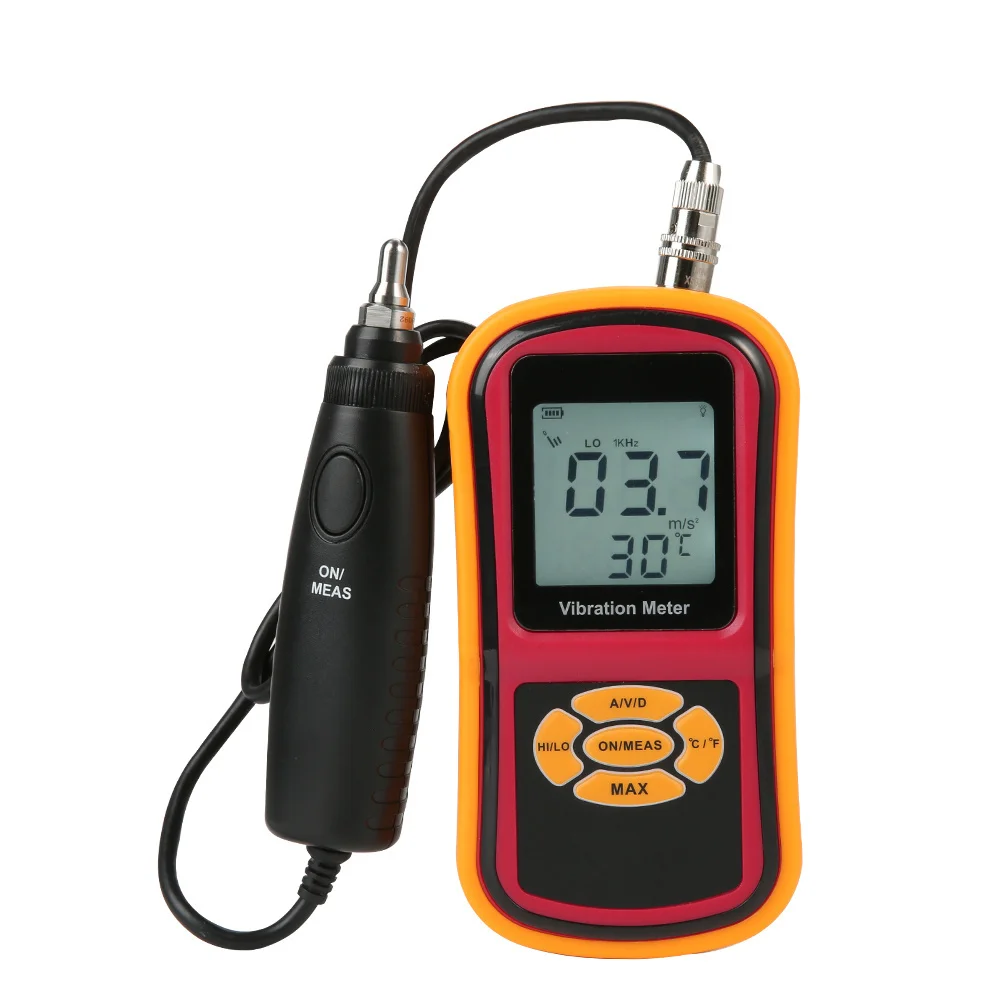 Standard Intelligence GM63B Split Type Vibration Meter Mechanical Equipment Measurement Multi Probe Vibration 0.001x1.999mm