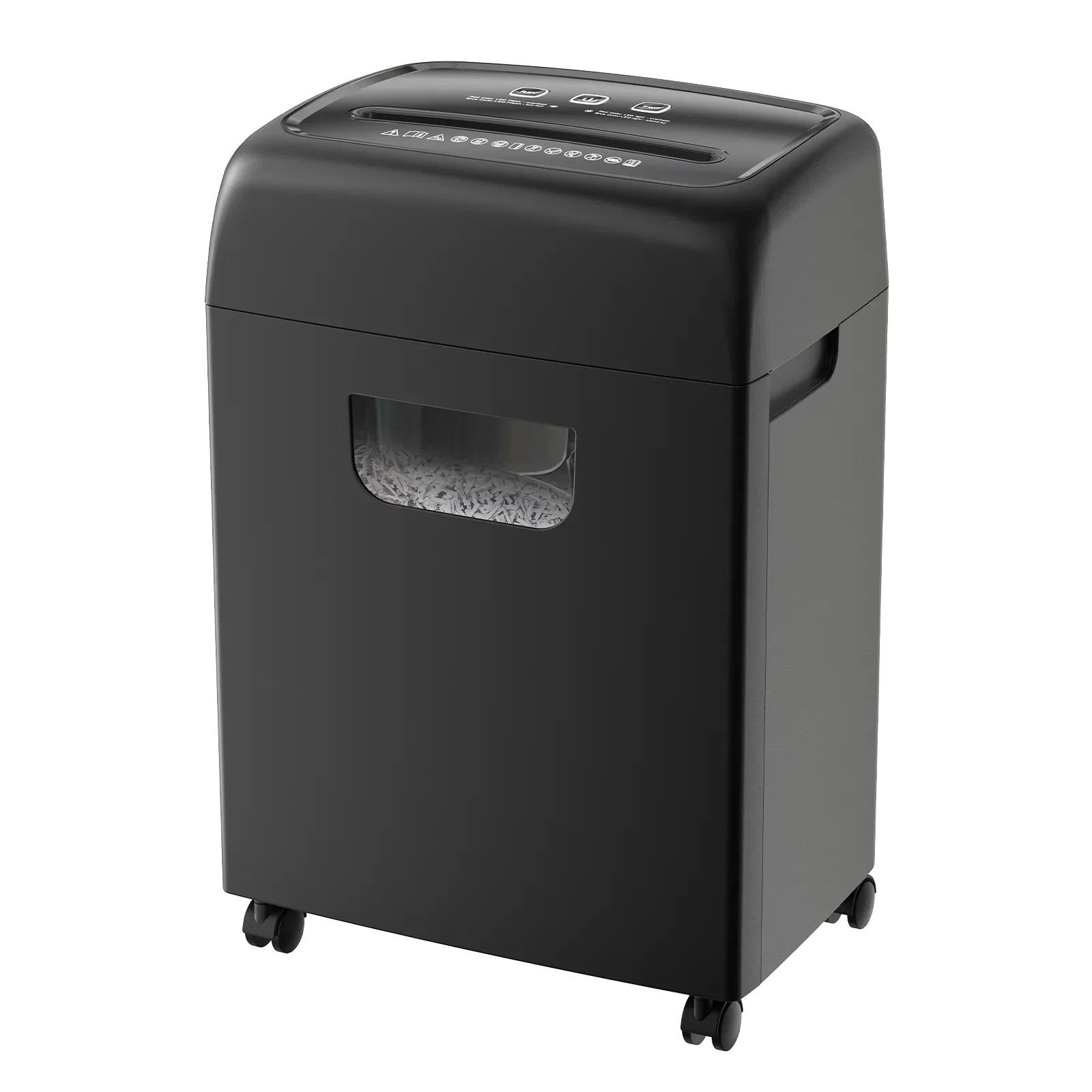 18-Sheet High Security Level P-4 Heavy Duty Paper/Card Shredder for Home Office by 5.28 Gallons Pullout Waste Bin