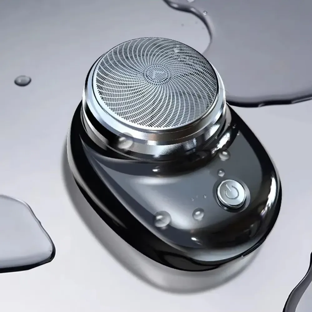 new Mini Electric Travel Shaver Washable Waterproof Portable Shaver USB Rechargeable Pocket Size Shaver Men