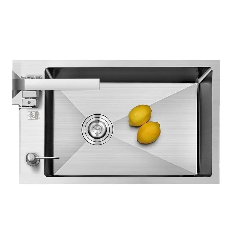 

Thickened, stainless steel, kitchen, handmade, sink, vegetable basin, dishwashing, left and right hands