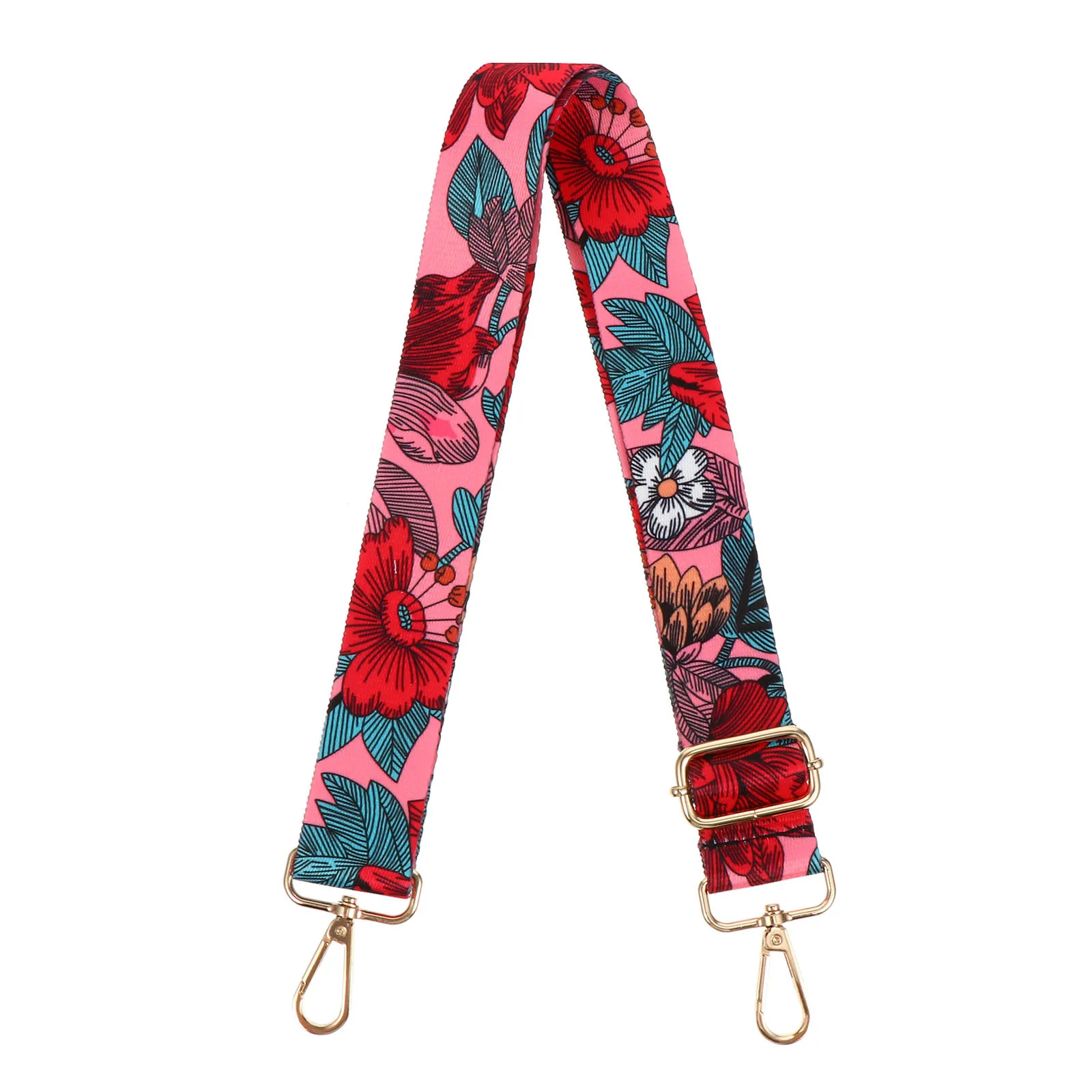 1 szt. Etniczna torba na ramię z długim paskiem, torba typu tote, zamienna torebka, torba crossbody, regulowany pasek do samodzielnego wykonania, przenośny pasek do gitary, wytrzymały