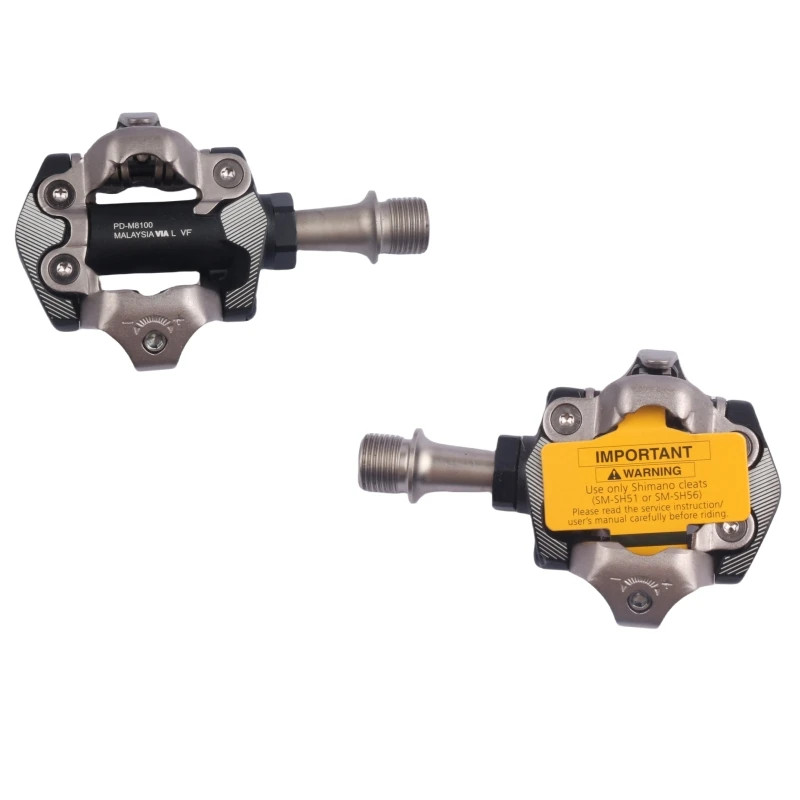 Shimano GRX PD-M8100 UG Self Lock Pedal Deore XT PD-M8100 PD-M8120 Race SPD Pedal Gravel Bike Pedal MTB Fahrrad Original Shimano – Detail 17