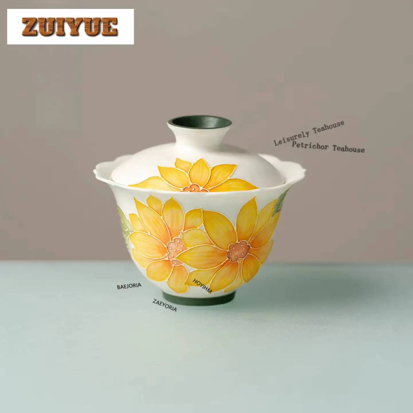 gaiwan-tournesol-peint-a-la-main-150ml-–-bol-a-the-de-boutique-anti-chaleur-avec-couvercle-–-kit-de-preparation-du-the-–-articles-de-the-–-cadeau