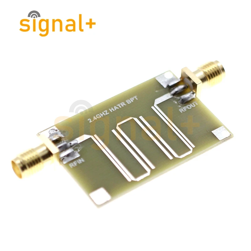 2.4GHZ Microstrip Bandpass Filter Electronic Component Bandpass Filter Module 2.3-2.5GHz 1.6 Mm Thick Microstrip Filter