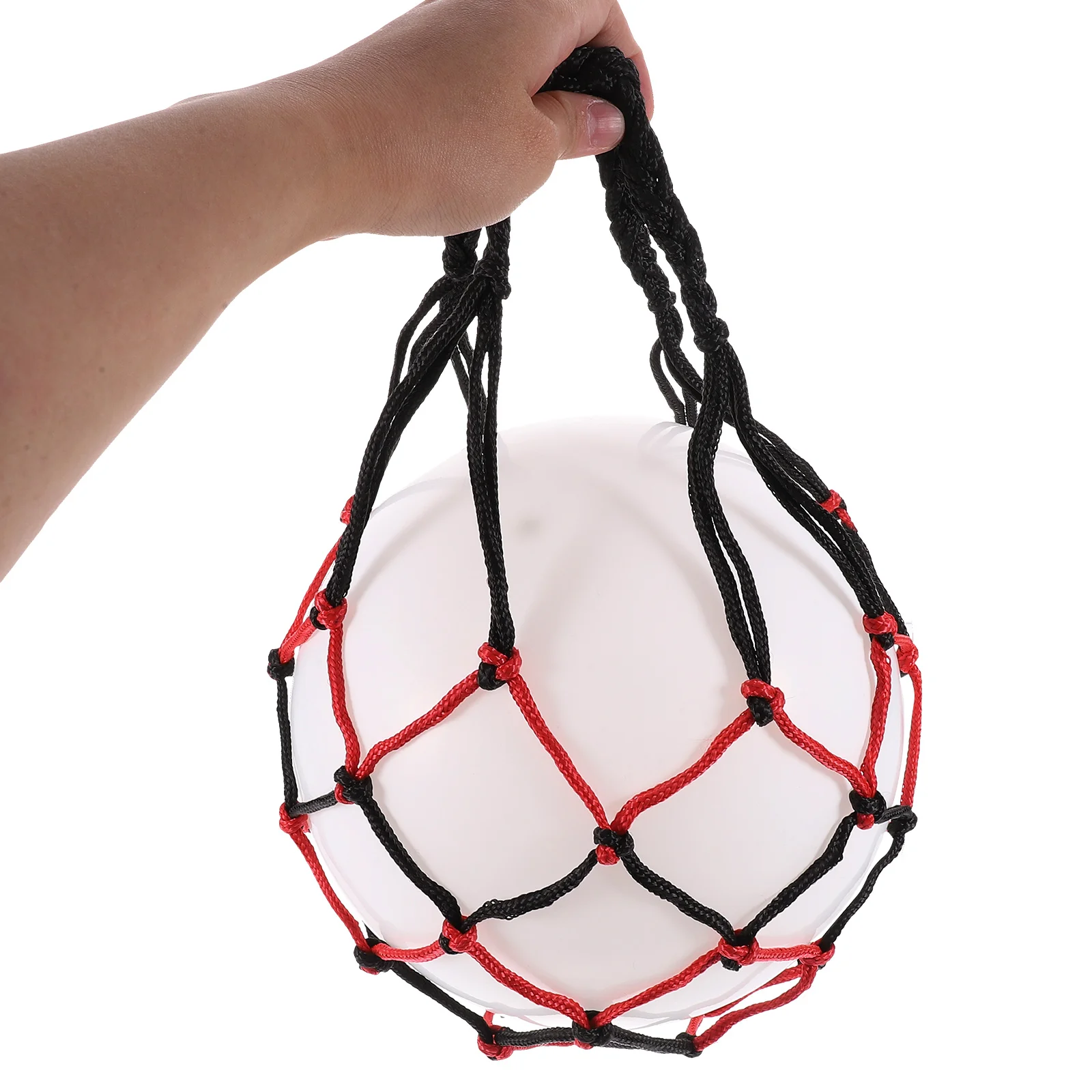 

10pcs Macrame Hanging Basket For Fruits Vegetables Storage Organizer Under Cabinet Mesh Produce Holder Kitchen Home Accessory