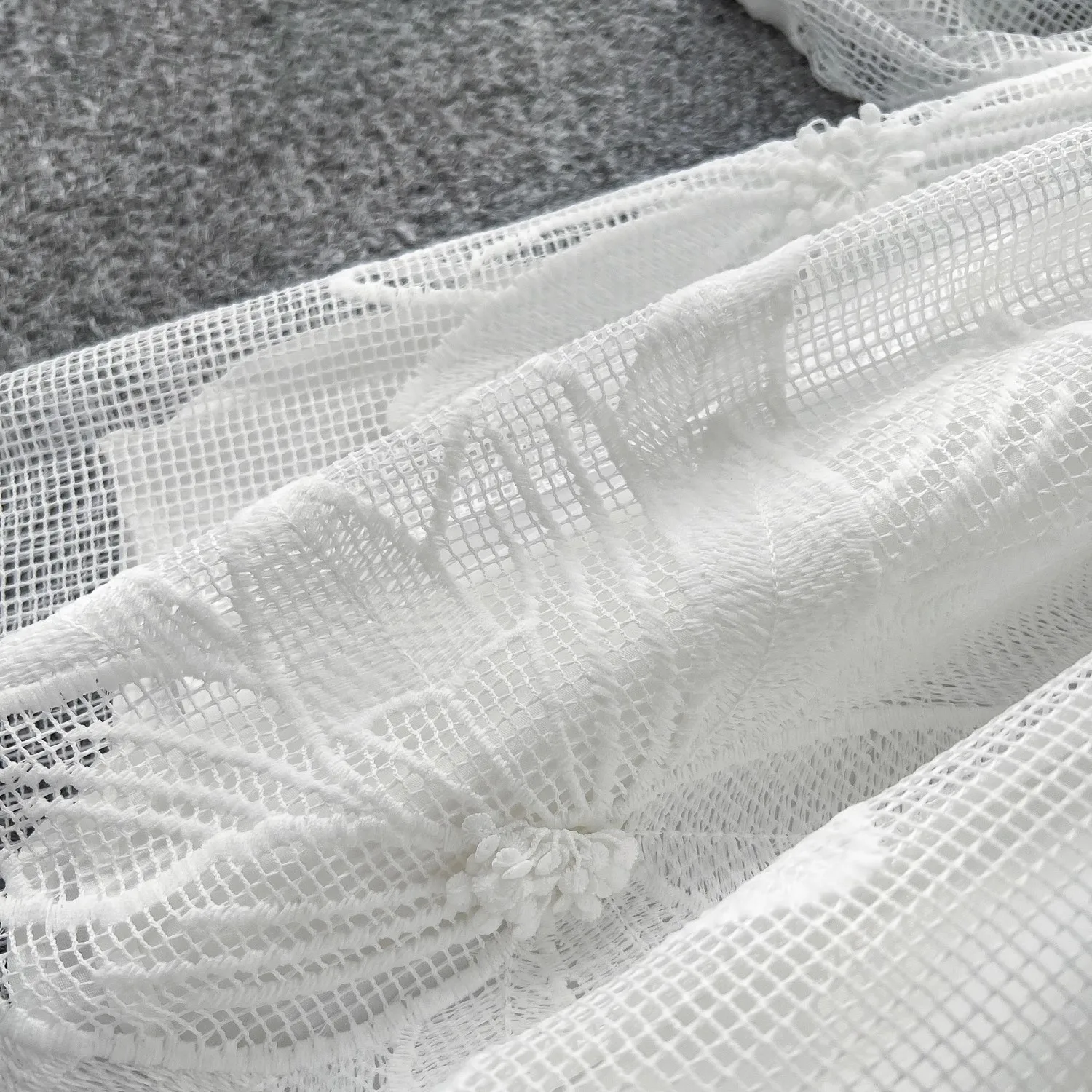 Summer French Sweet V-neck Dress Women's Lantern Sleeves Embroidered Waist Single Breasted A-line Mini Elegant Party Dress