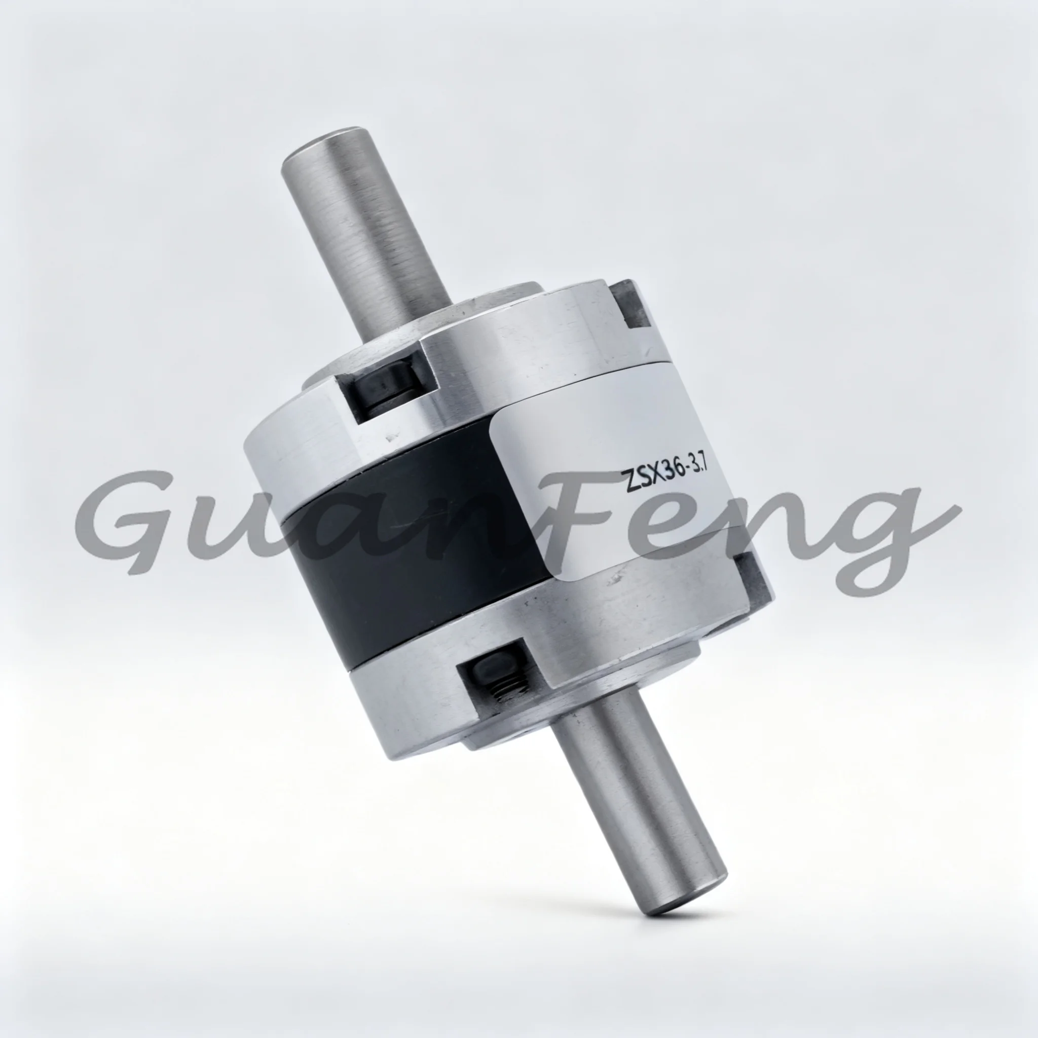 Planetary Gearbox Speed Reducer 36mm OD, 1045 Carbon Steel Dual Shaft Metal Gear Reducer