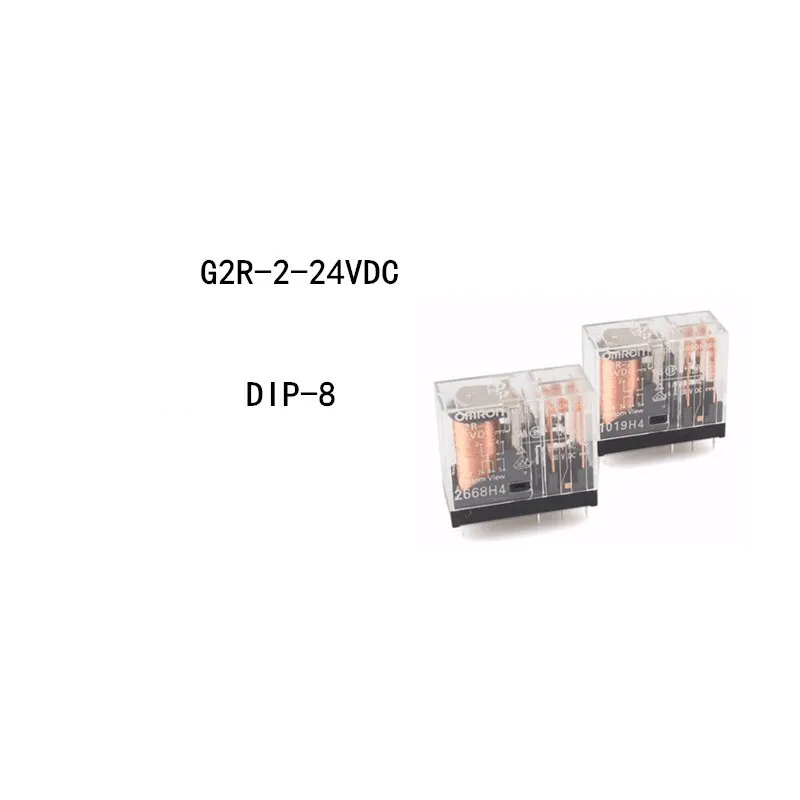 G2R-2-24VDC DIP-8 5V/12V/24V/48V power relay