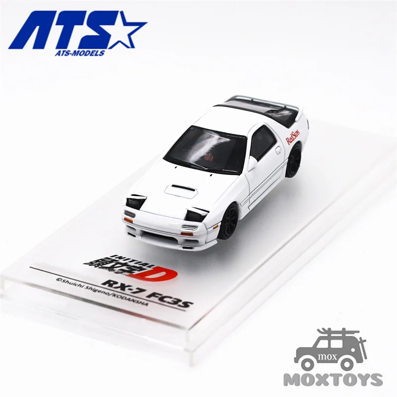 

ATS 1:64 RX-7 FC3S White Initial D Diecast Model Car