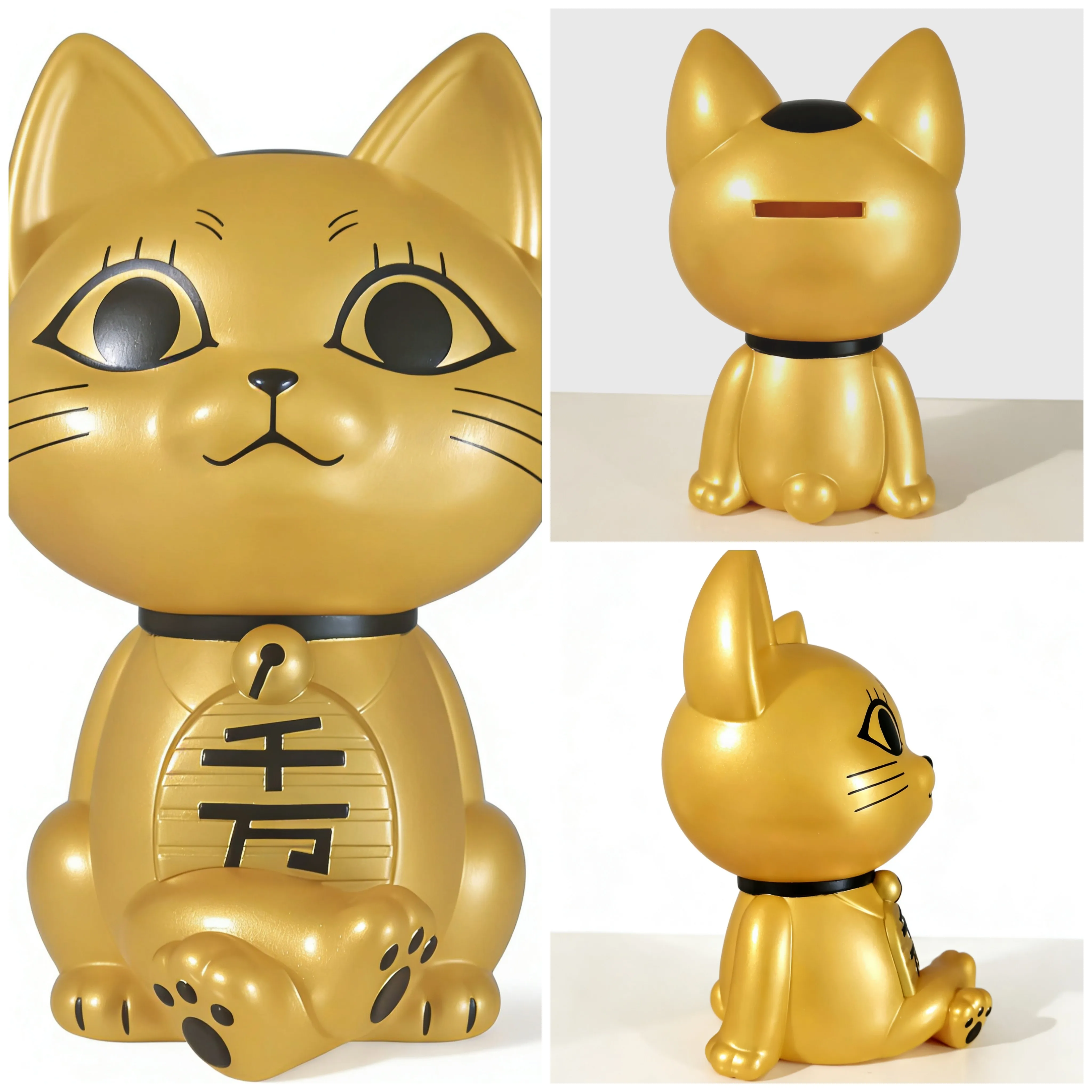 

Genuine Turbo Granny Cat Statue Turbo Granny Piggy Bank Pvc 17.5cm Figures Model Doll Toys Ornament Statue Gifts In Stock