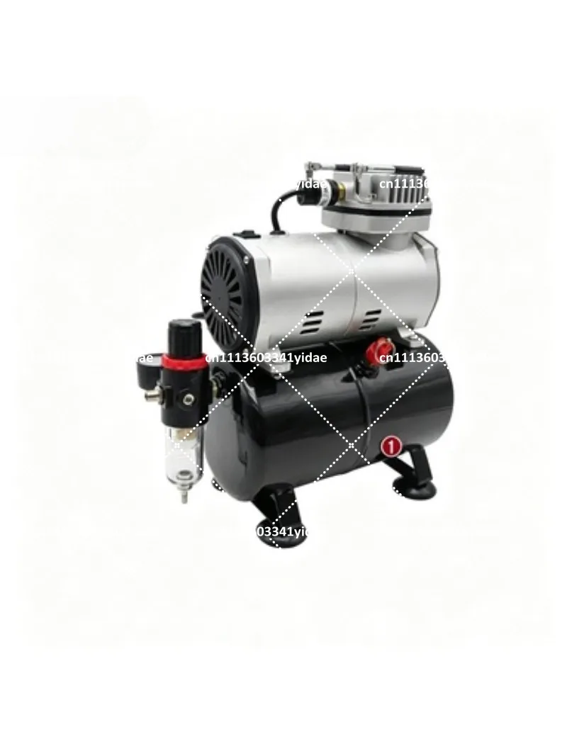 Mini Air Compressor for Spray Painting, Airbrush, Cake Decorating, Furniture Restoration, Air Pump Spray Gun