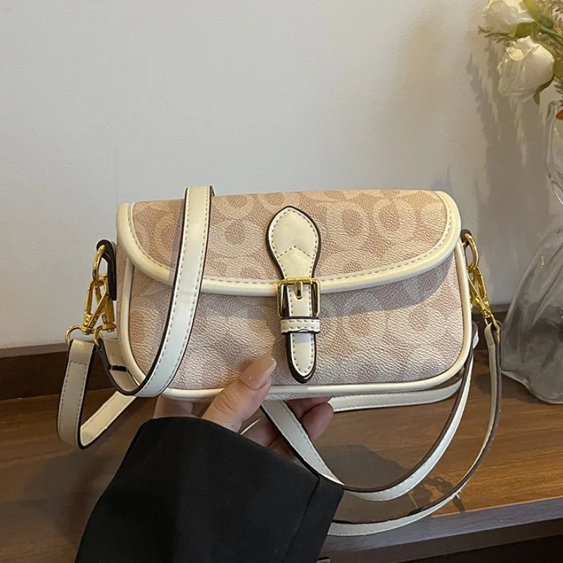 

2025 New Premium Vintage Print Bagette Bag for Women | Chic Luxury Shoulder & Crossbody Purse | Elegant Armpit Bag