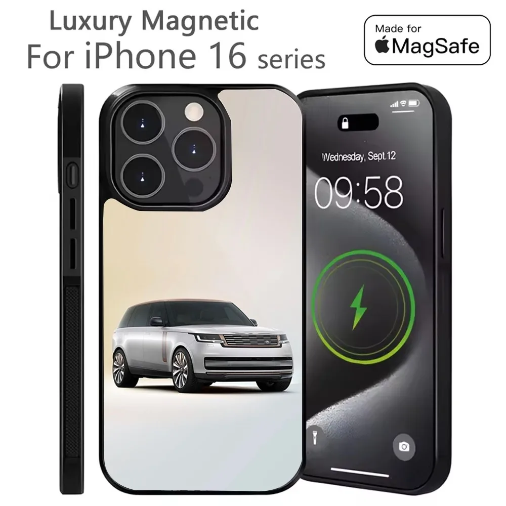 

SUV Car R-Range R-Roveres Phone Case For iPhone 16,15,14,13,12,11,Plus,Pro,Max Mini Magsafe Magnetic Wireless Charging