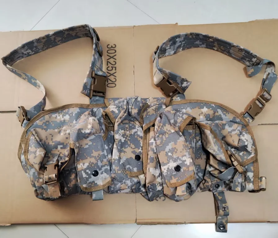 US UCP Delta Camouflage AK Magazine Chest Rig Outdoor