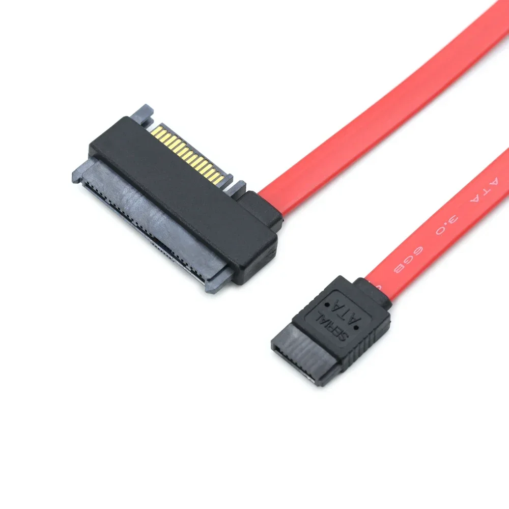 Высокоскоростной адаптер кабеля для ПК для жесткого диска SATA SFF-8482 SAS29 + 15P «мама» на SATA 7-контактный разъем без зажимов