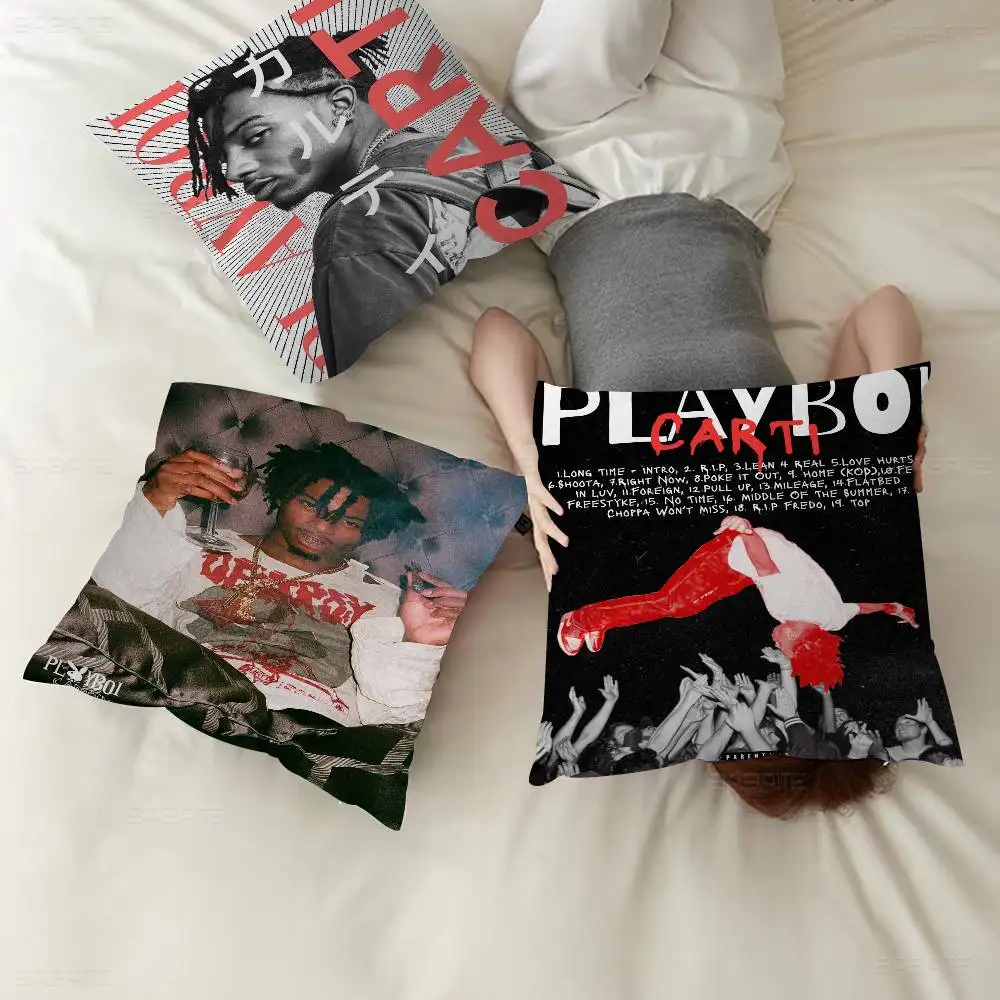 P-Playboi Carti I AM MUSIC   pillow cover sofa cushion cover home room decoration children gift